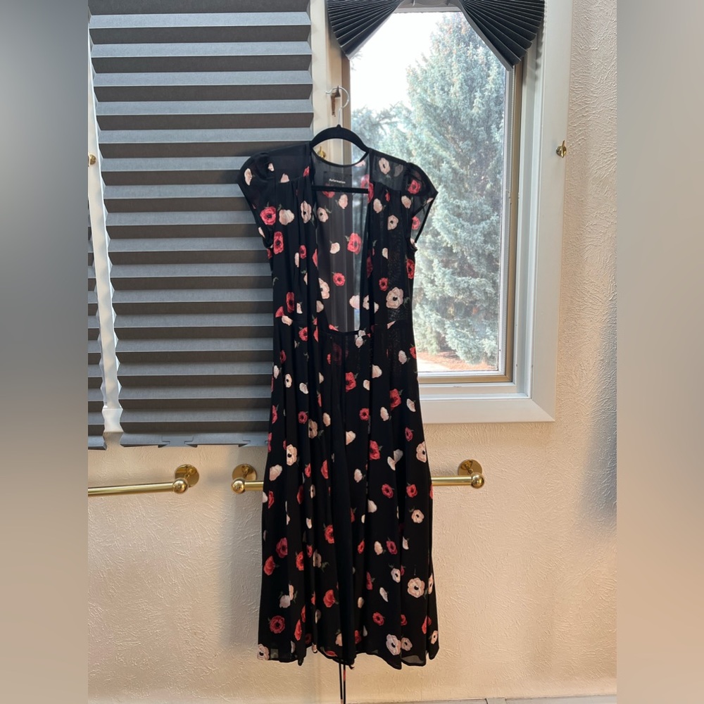 Reformation Midi Wrap Dress